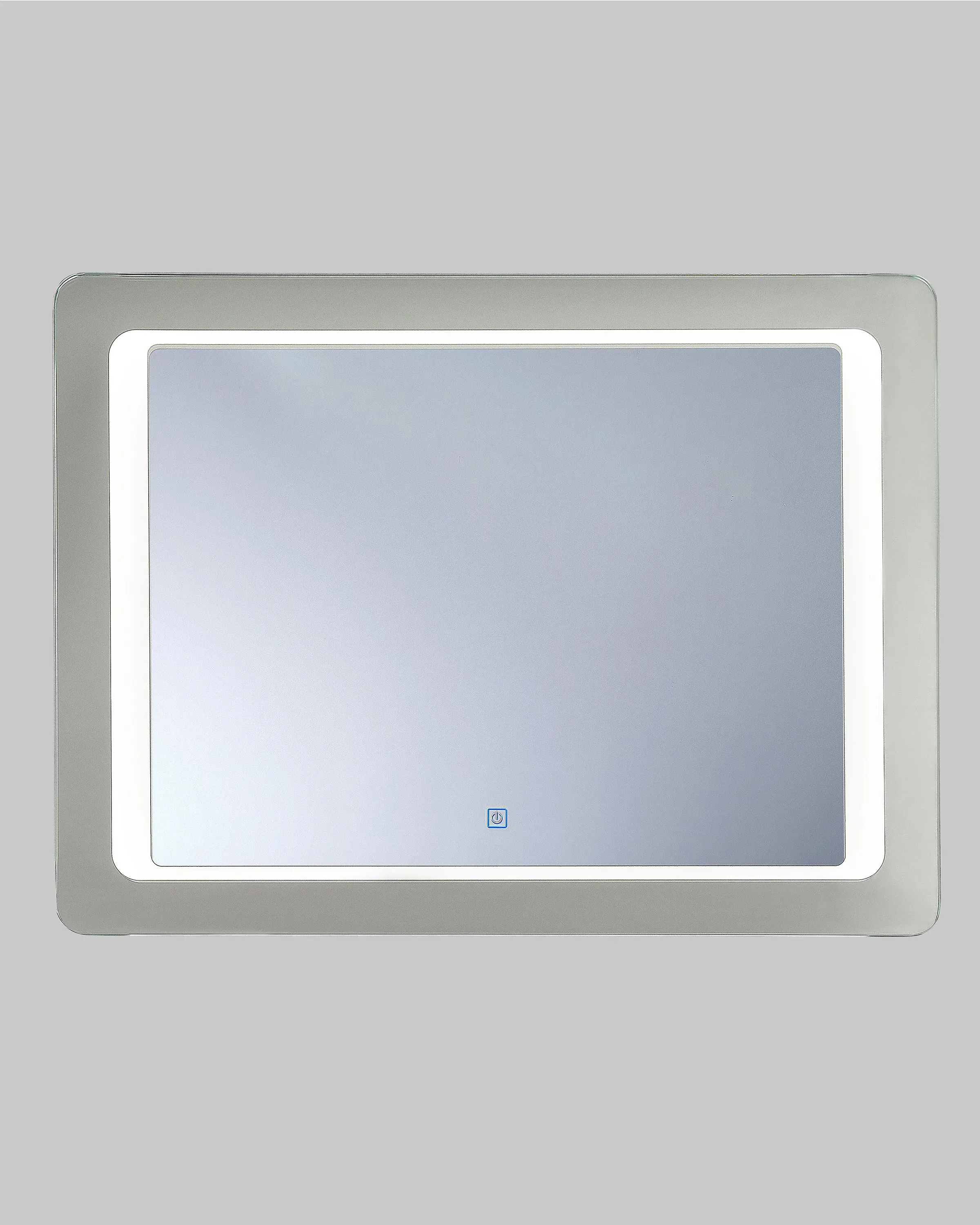 LED badkamerspiegel WASSY 80 cm 60 cm Zilver