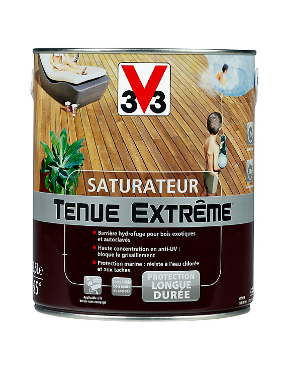 Saturateur extérieur Tenue Extrême V33 2,5L