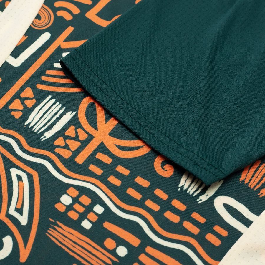 Côte D'Ivoire T-shirt d'Entraînement Avant-Match Africa Cup of Nations 2025 - Vert/Orange