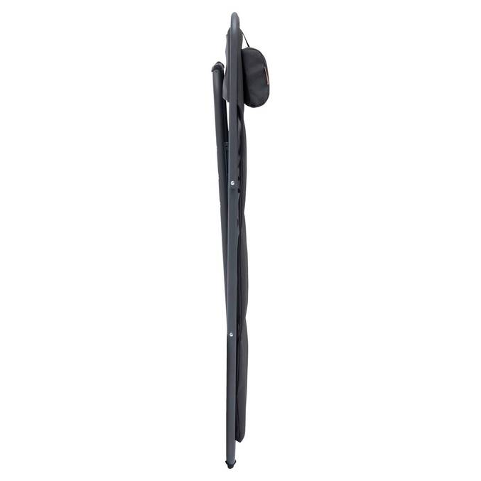 Chilienne de jardin empilable pliable MIRAEL Anthracite / Graphite