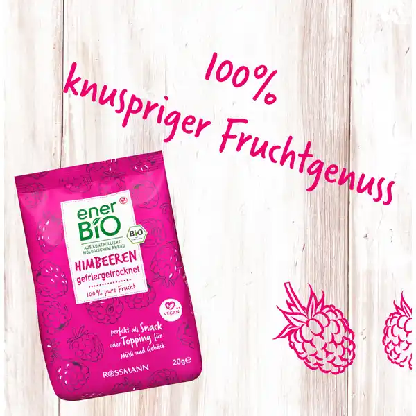 Himbeeren gefriergetrocknet