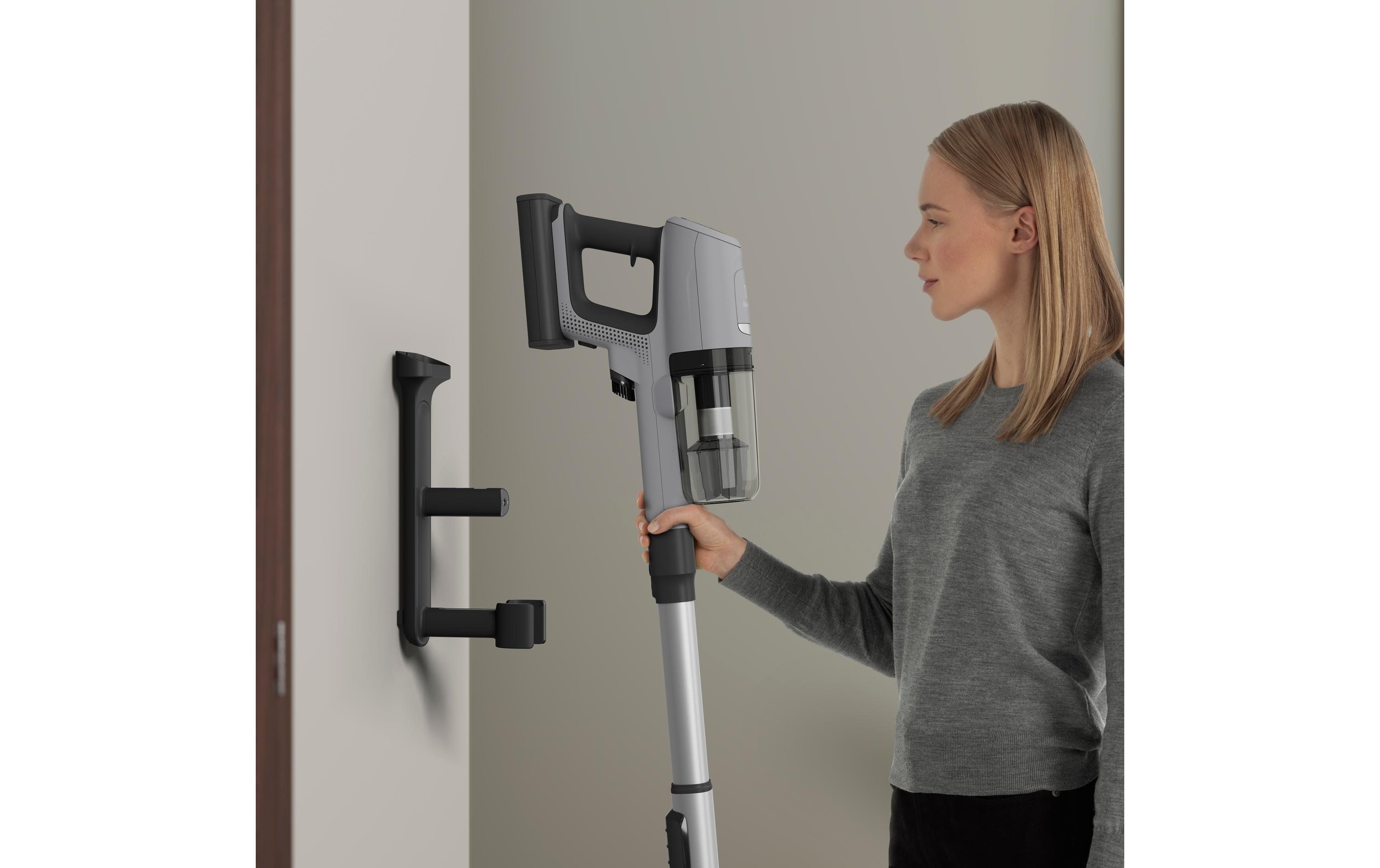 Akku-Hand- und Stielsauger EP81UB25GG Grau<br>Akku-Staubsauger
