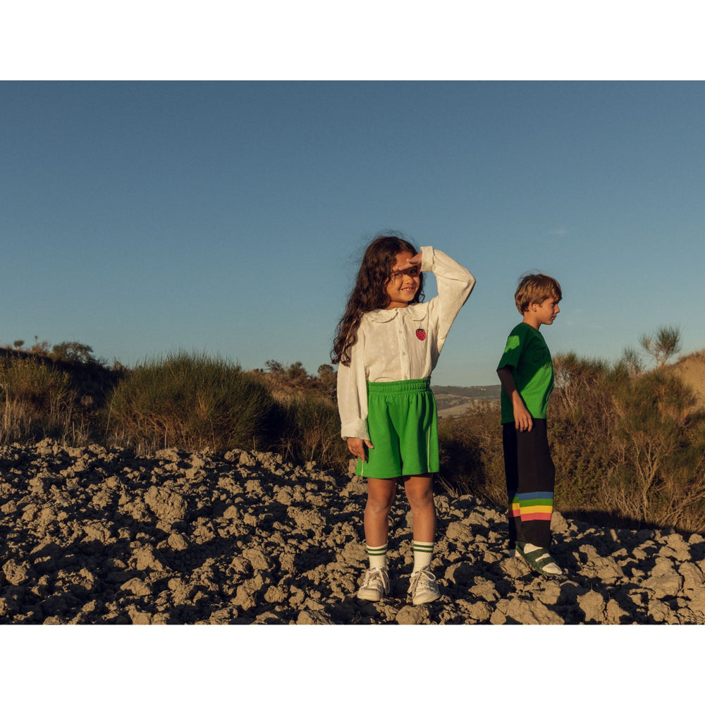 Køb Mini Rodini Green To The Moon Sp Ss Tee