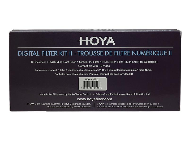 Hoya Hoya Digital Filter Kit II – 43 mm 3 Hauptfilter in einem Paket (UV, CIR-PL & ND8)