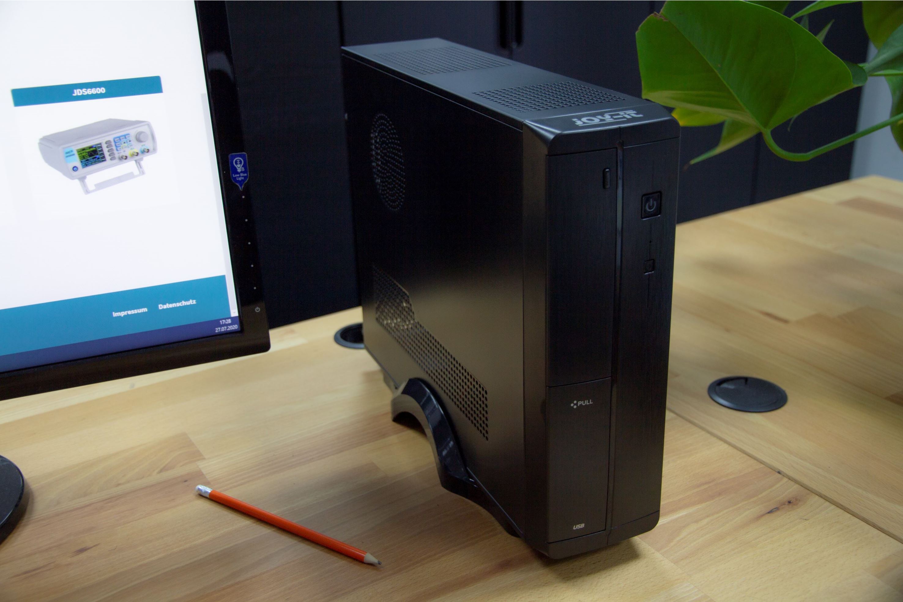 JOY-IT MINI-PC INTEL PENTIUM G6405 mit 16 GB 3200 MHZ, in 512 GB M.2 NVME SSD, Windows 11pro