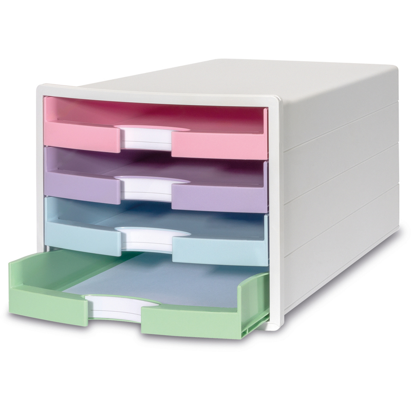 Han Schubladenbox Impuls, weiss/farbig