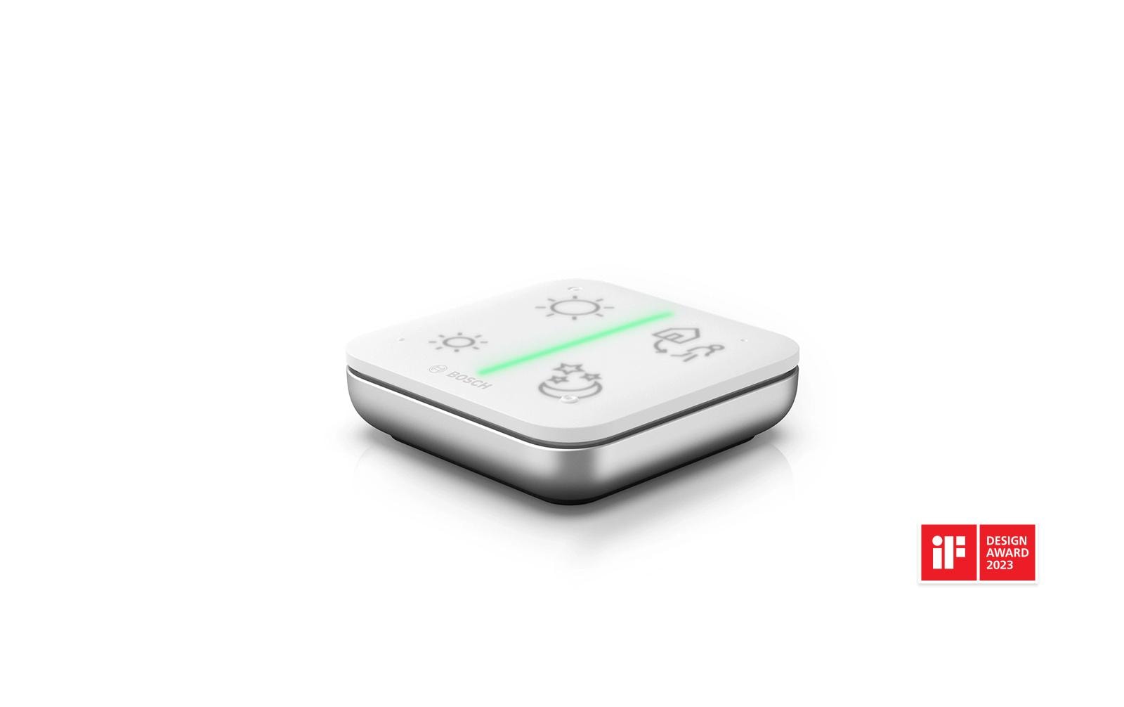 Smart Home Universalschalter II - WeissKomfortable Touchscreen-Fernbedienung
