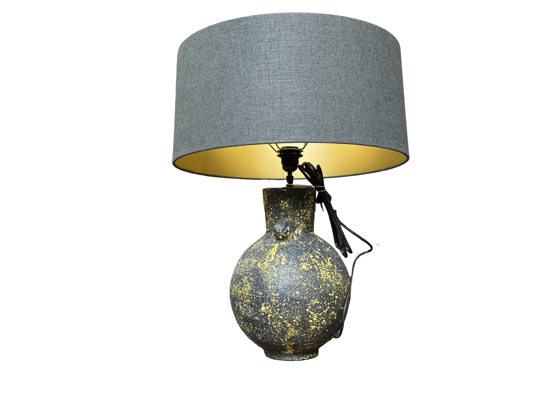 Papier-mache lampvoet uniek