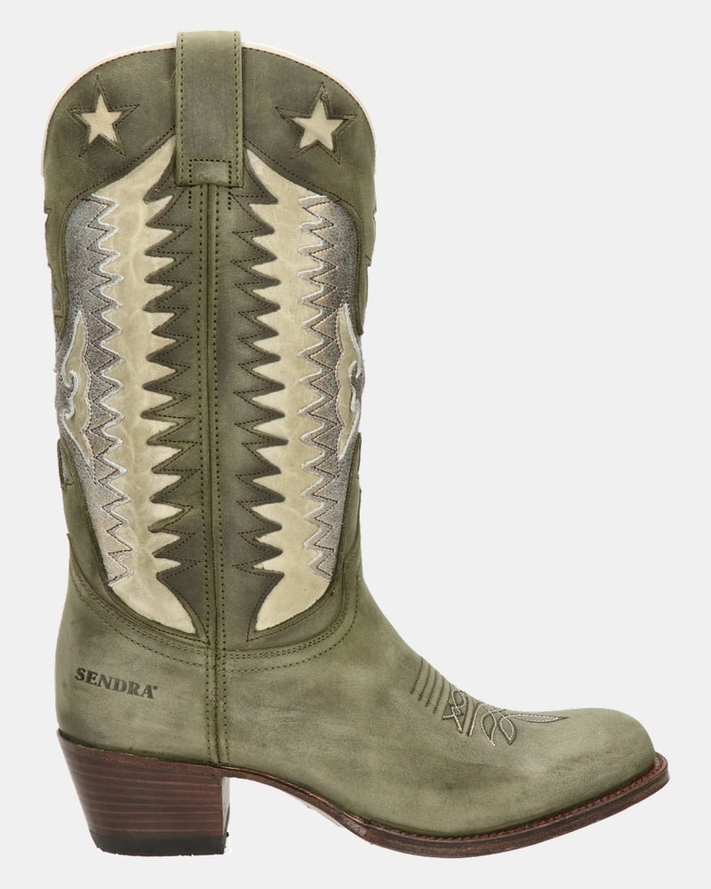 Sendra Debora Insa Cowboylaarzen  - groen