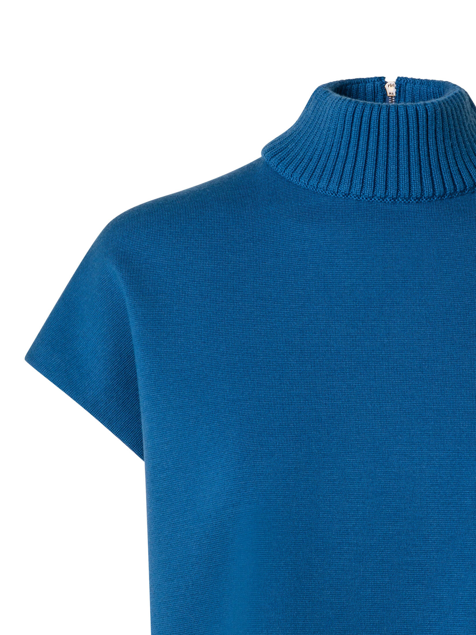 Akris Punto| Damen Strickpullover mit Schurwolle Kurzarm