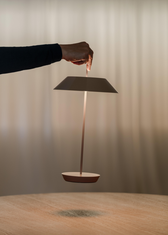 Vibia Mayfair Mini 5495 tafellamp LED oplaadbaar Warm White