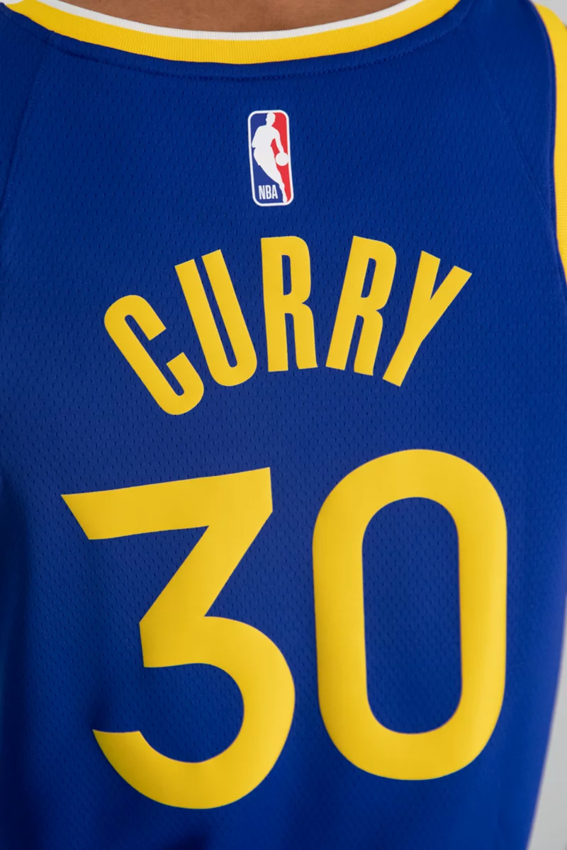 Nike Golden State Warriors Icon Edition Stephen Curry Herren Basketballtrikot