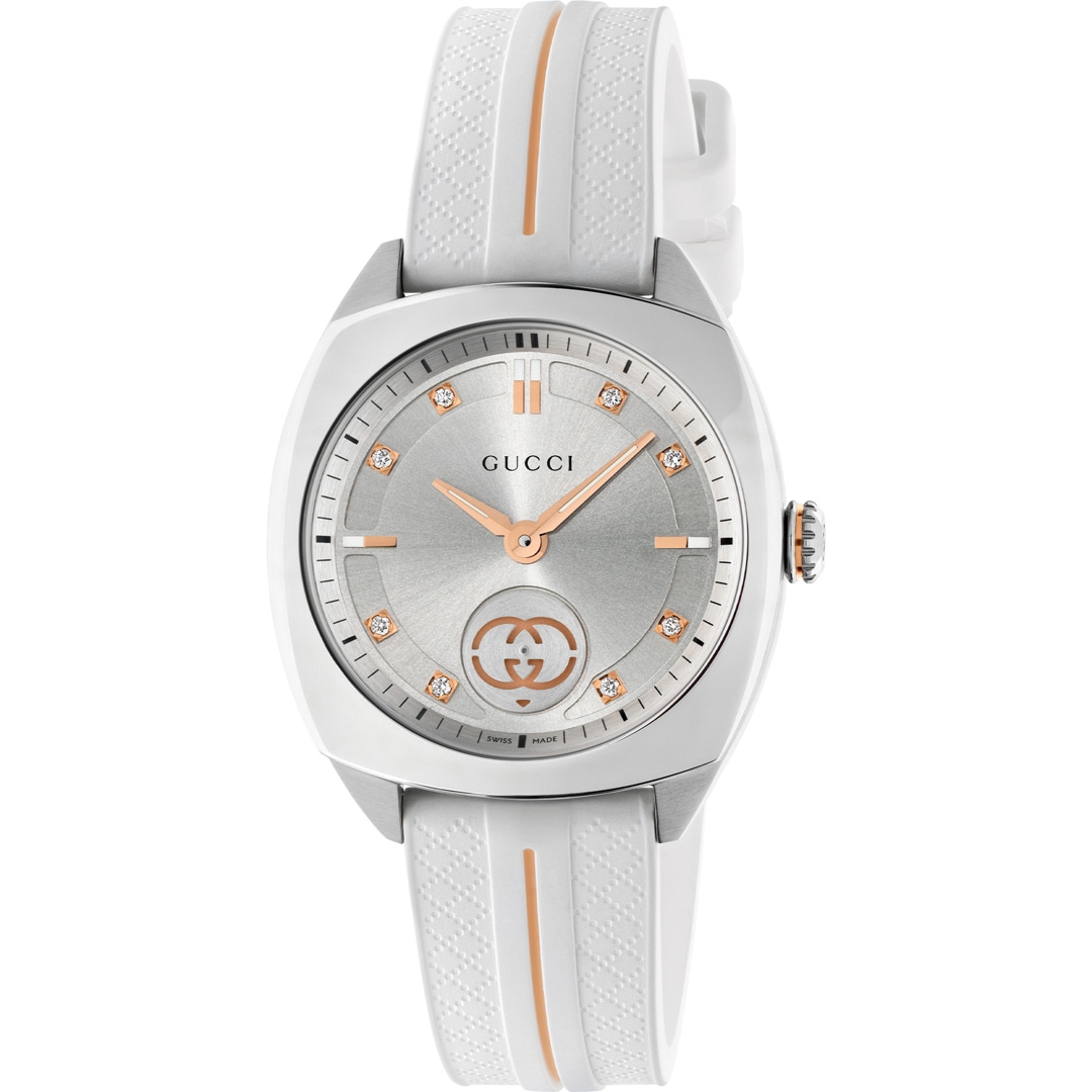 Gucci Interlocking Weiss 29mm