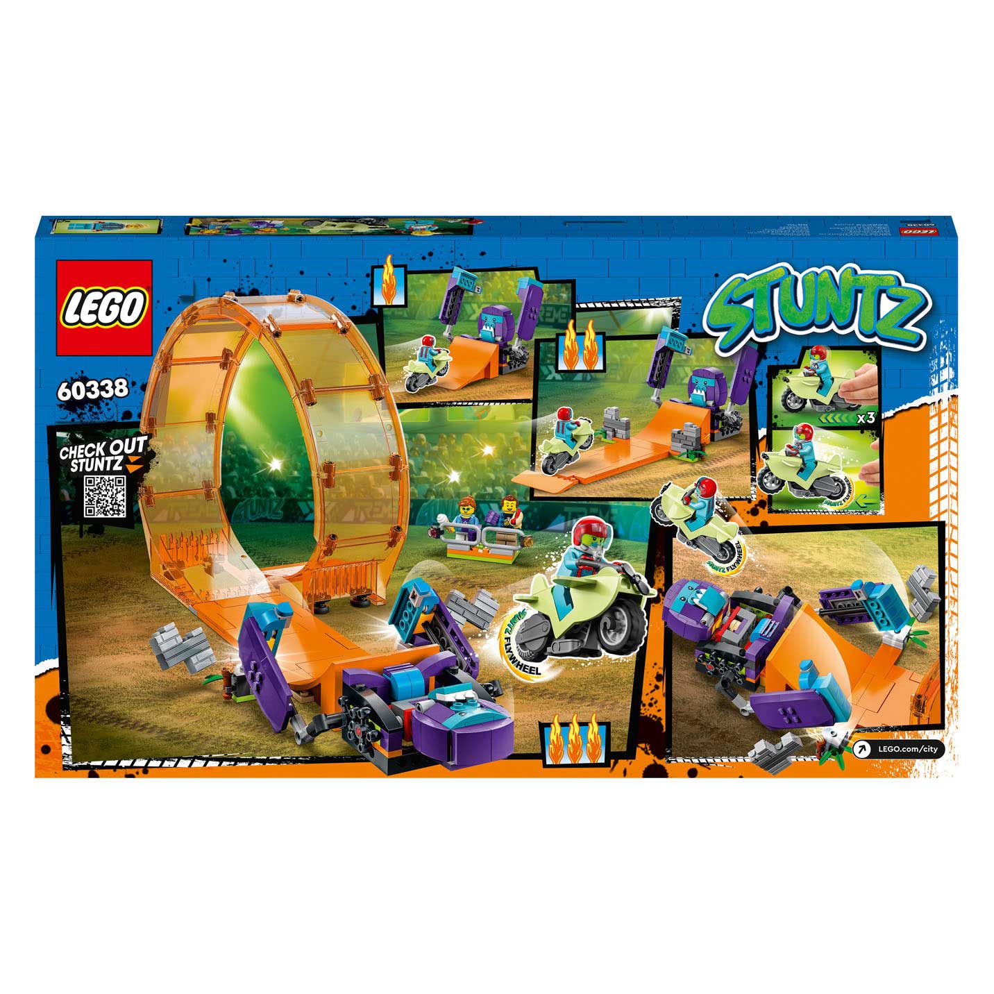 LEGO City 60338 Verpletterende Chimpansee Stunt Loop