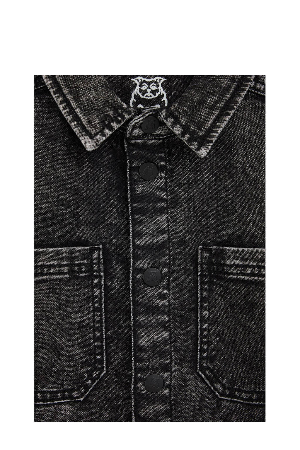 WE Fashion overhemd black uni
