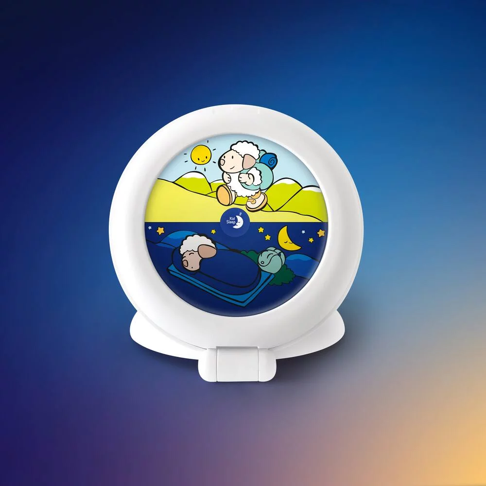 KID'SLEEP GLOBETROTTER - REVEIL EDUCATIF NOMADE LUMINEUX - BLANC