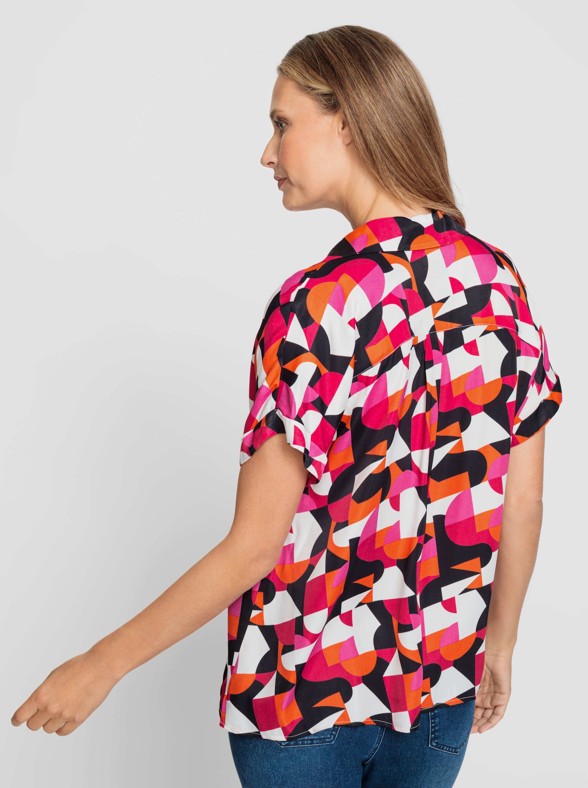 Druckbluse