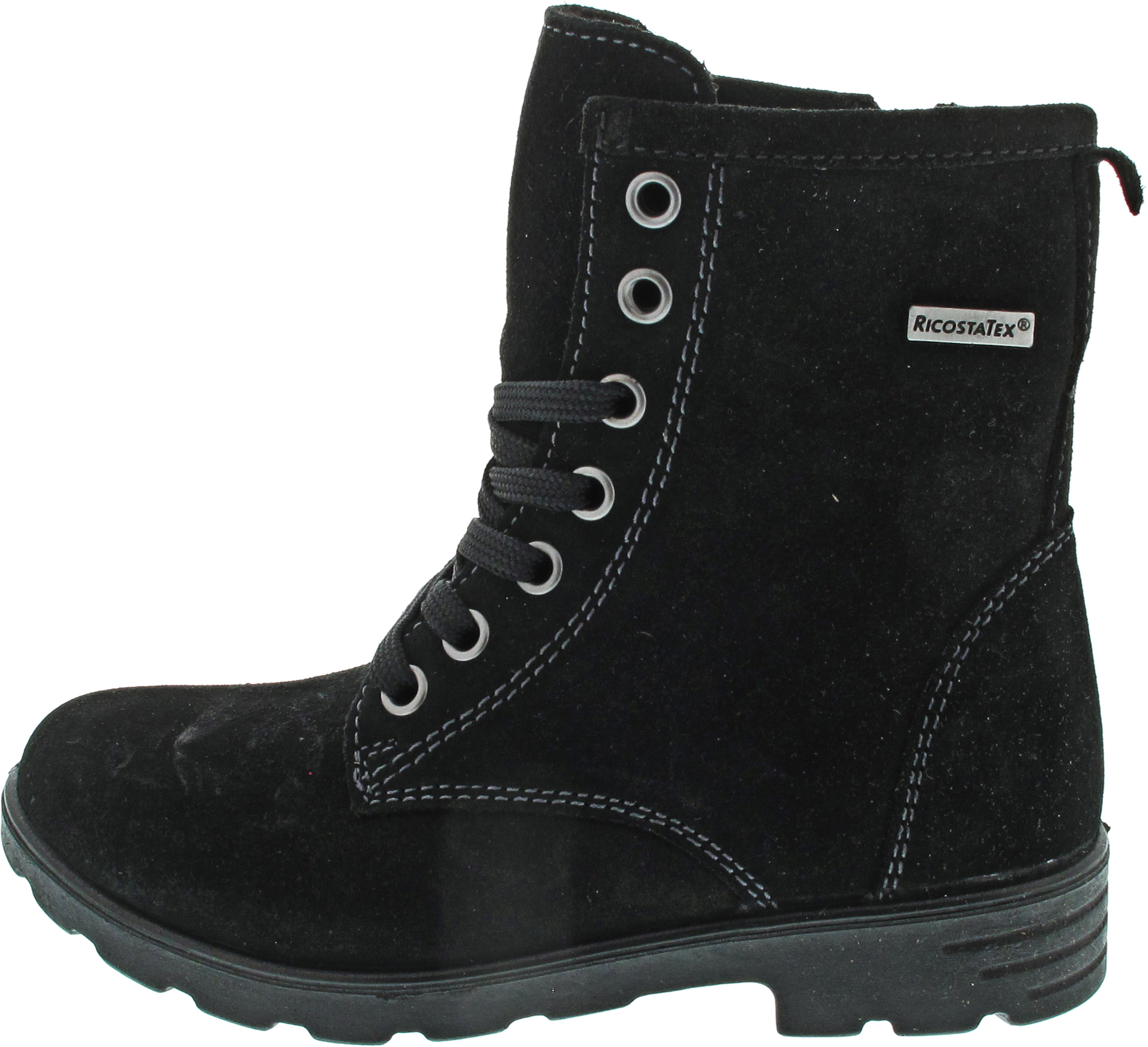 Ricosta Disera Schnürstiefel TEX schwarz