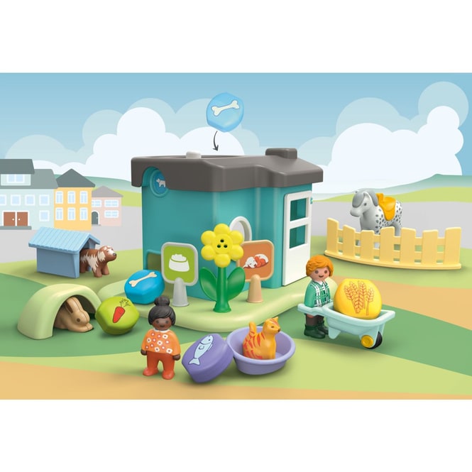 Playmobil® 71136 - Tierpension mit Futterspender - Playmobil® 1-2-3
