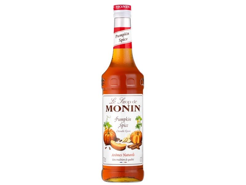 Monin Sirup Pumpkin spice 0.7 l Aromatischer Sirup mit würzigem Kürbisgeschmack