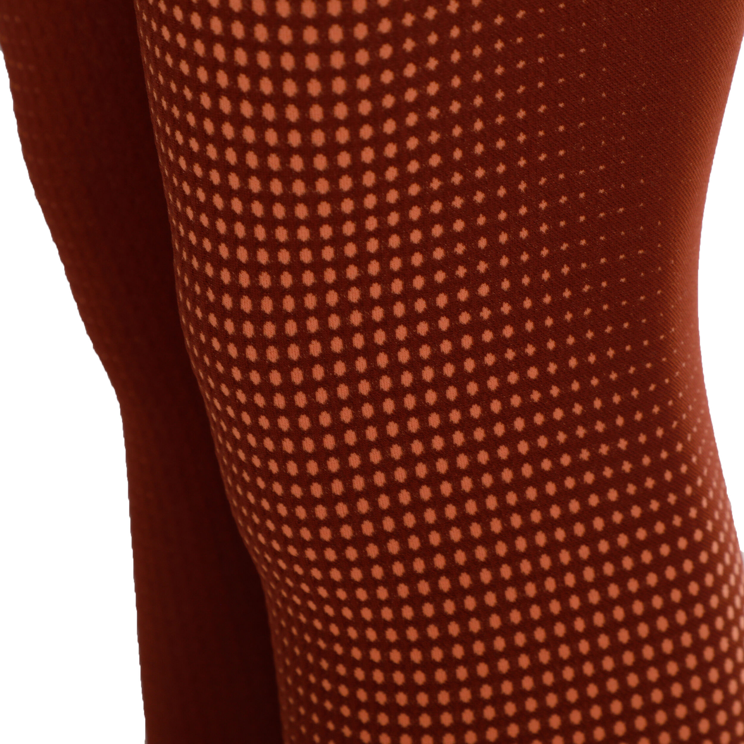 Odlo Performance Warm Eco Big Logo Bottom Long Collant Tight Femmes - Berry
