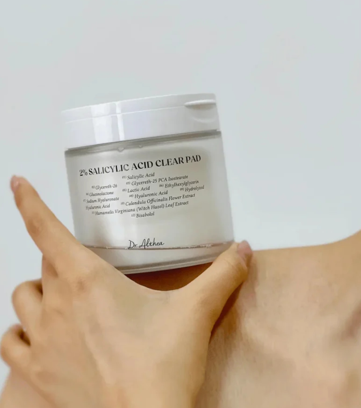 Dr. Althea - Discos transparentes com 2% de ácido salicílico - Clear Pads