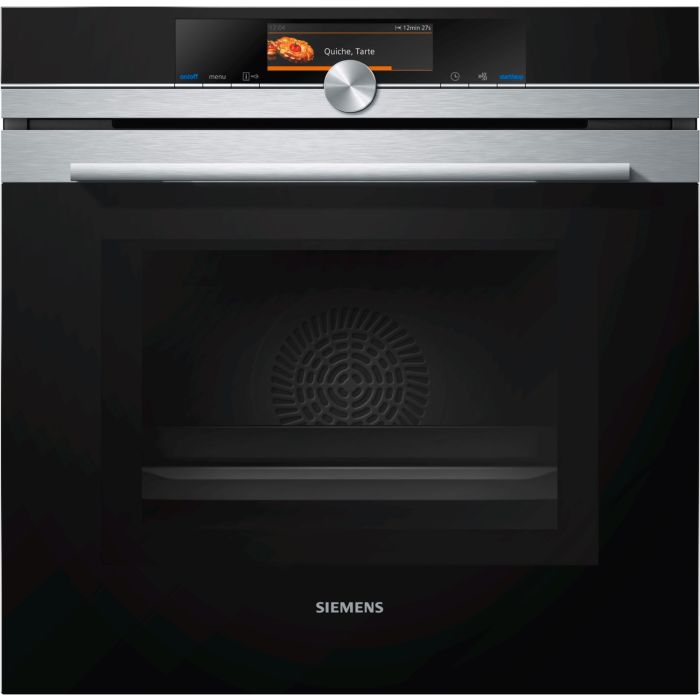 Siemens Backofen m. Mikrowelle iQ700 HM678G4S1