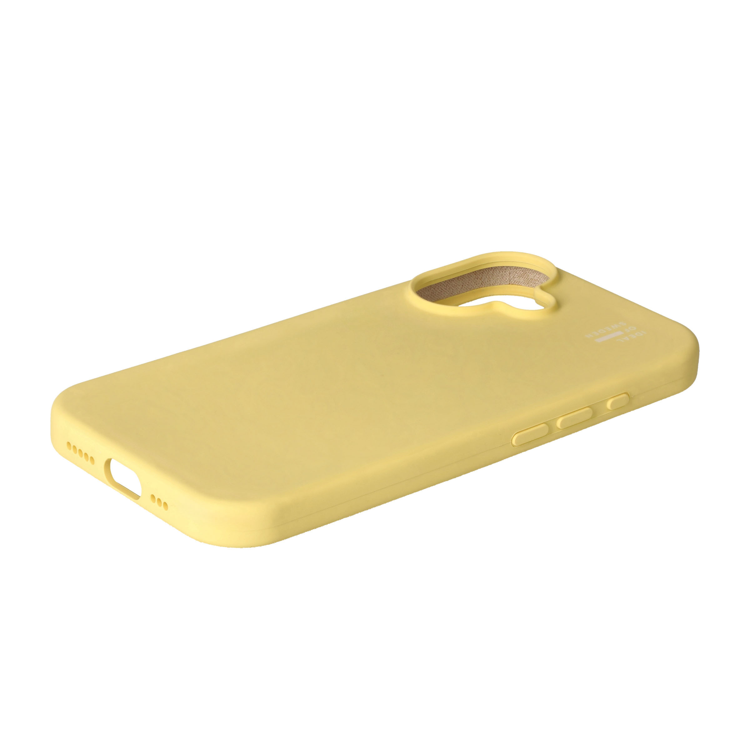 iPhone 17 MagSafe Silikon Hülle Case Recycled (IDSICMS-I2561-516) - Soft Lemon