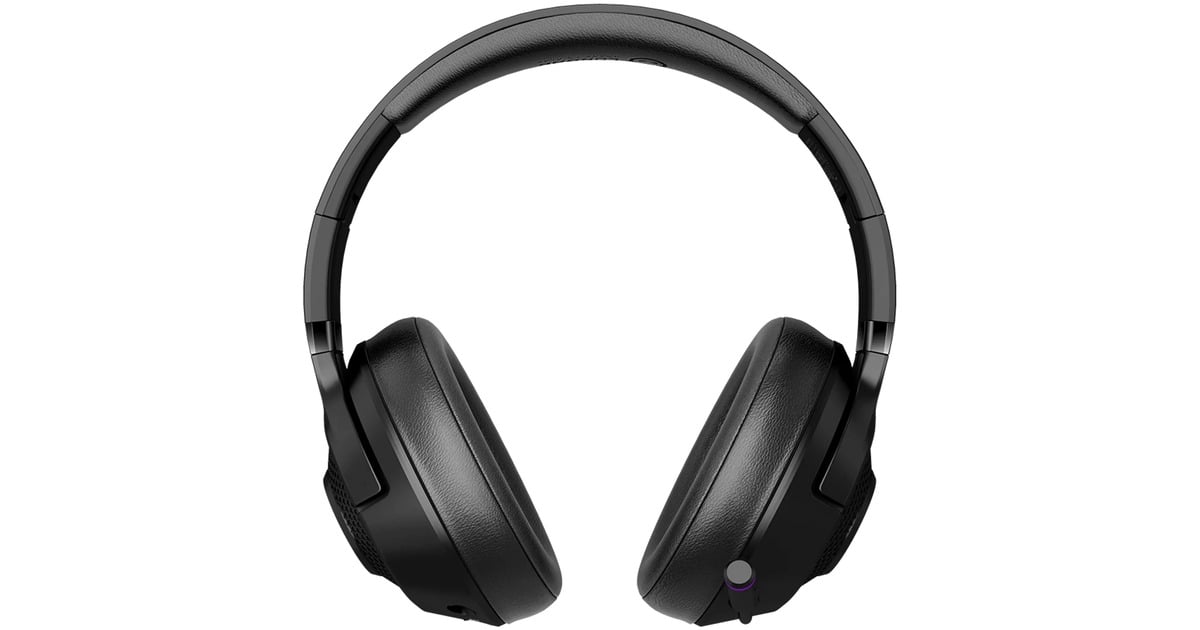 LORGARNoah 702 over-ear gaming headset  (Zwart, RGB, Bluetooth 5.3 / 2.4 GHz / 3.5mm)