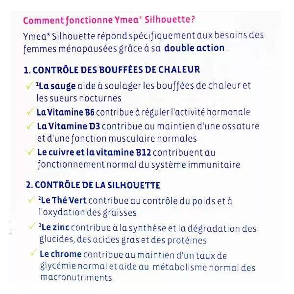 Ymea Menopausa, Ondas de Calor e Emagrecimento - 64 Cápsulas