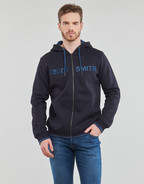 Teddy Smith - GICLASS HOODY - Bleu