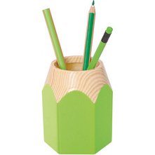 Pot à crayons 'PENCIL', en plastique, vert pomme