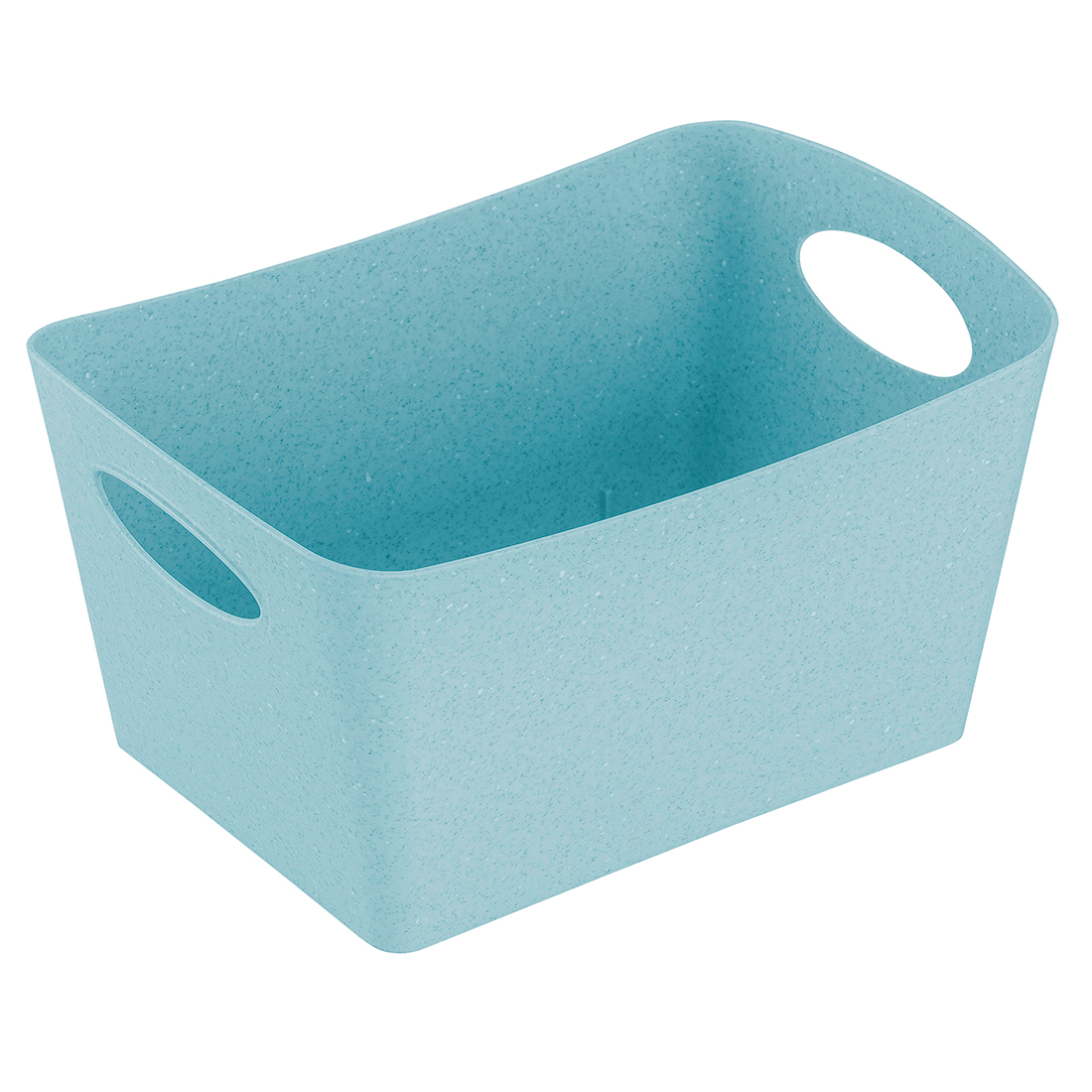 Koziol BOXXX L Aufbewahrungsbox 15 Liter recycled blue blau