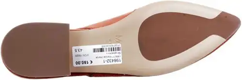 189017 Maripe oranje - maat 43 slingback oranje - maat 43 Calandschoen