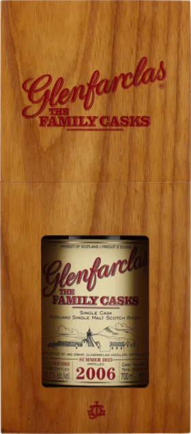 GLENFARCLAS VINTAGE 2006 FAMILY CASKS 70CL