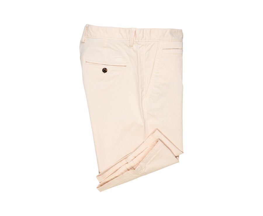 Bermuda chino homme Écru - BARLOW