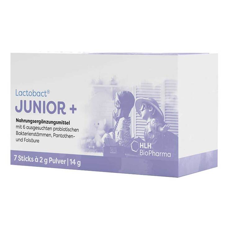 Lactobact Junior+ 7 Tage Beutel, 7X2 g