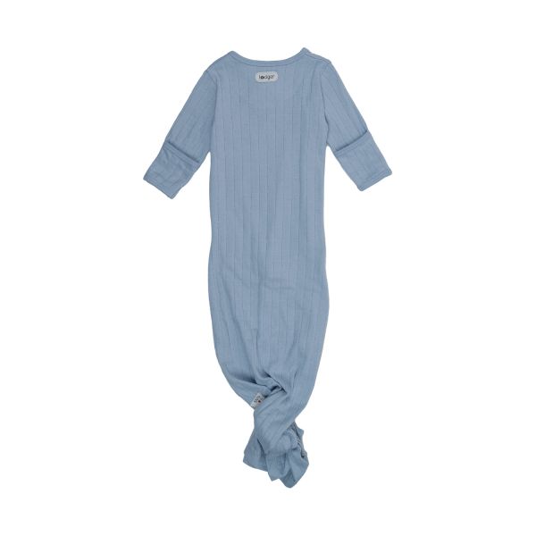 Lodger Hopper Solid Newborn Slaapzak - Mt. 50-62 - Blue Fogg