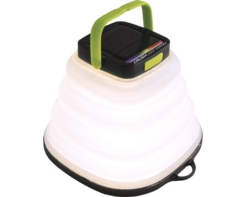 Goal Zero Crush Light Chroma Campinglantaarn met ingebouwd zonnepaneel, 3 verschillende helderheidsniveaus, 6 selecteerbare kleurmodi