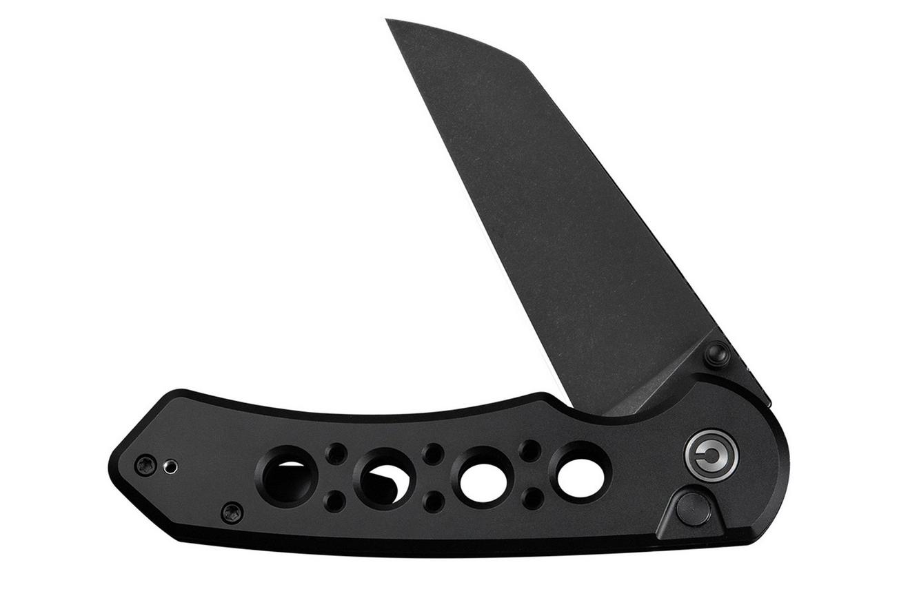 CIVIVI Pragma Prime C24067-1, Black Stonewashed 14C28N, Black Aluminum zakmes
