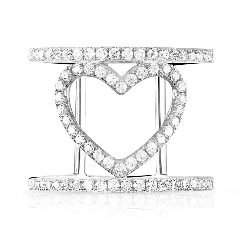 Bague argent 925 zirconia