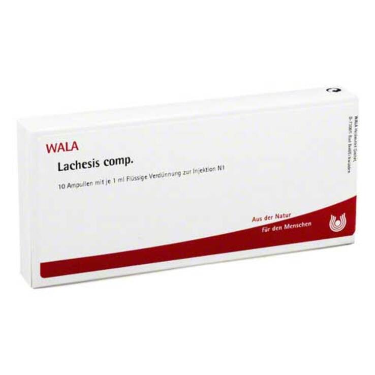 Lachesis comp. Ampullen, 10X1 ml