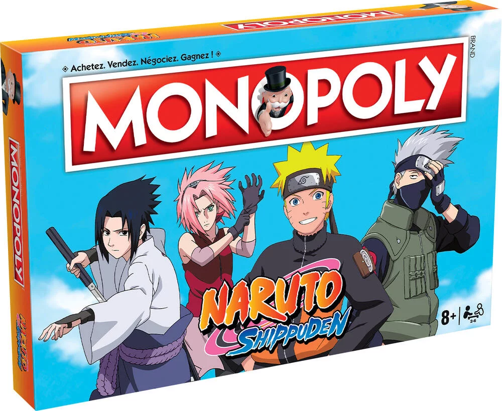 NARUTO SHIPPUDEN - MONOPOLY