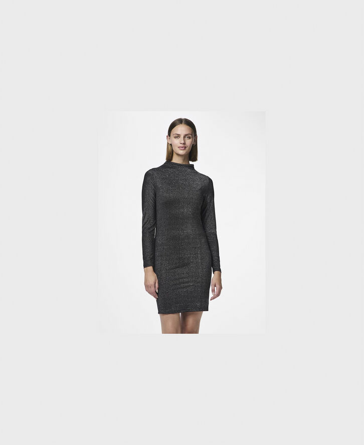 Pieces PCMONICA LS GLITTER DRESS NOOS Striber/tern