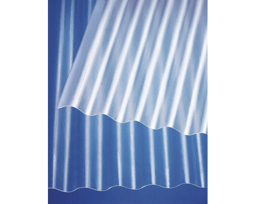 Gutta Polyester Licht Paneel Sinus 76/30 Naturel voor Dakpaneel 2000 mm x 1060 mm x 1 mm
