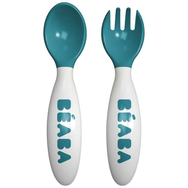 BeabaBeaba   Löffel und Gabel blau