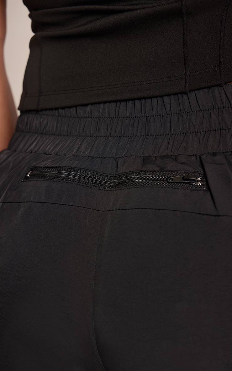 Noir Short De Running Léger Avec Doublure Intégrée Pour Le Sport