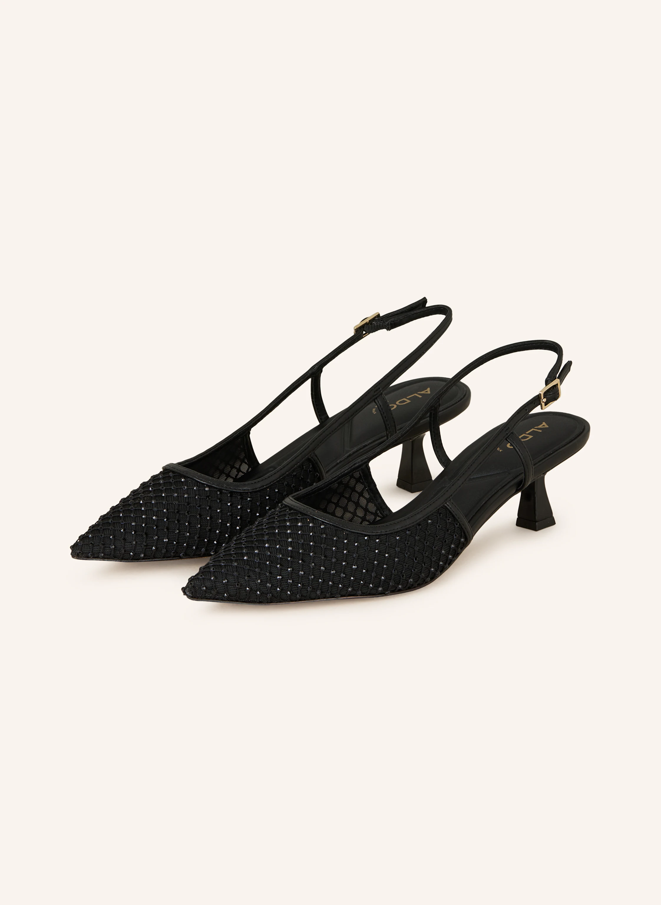 ALDO Slingpumps mit Schmucksteinen