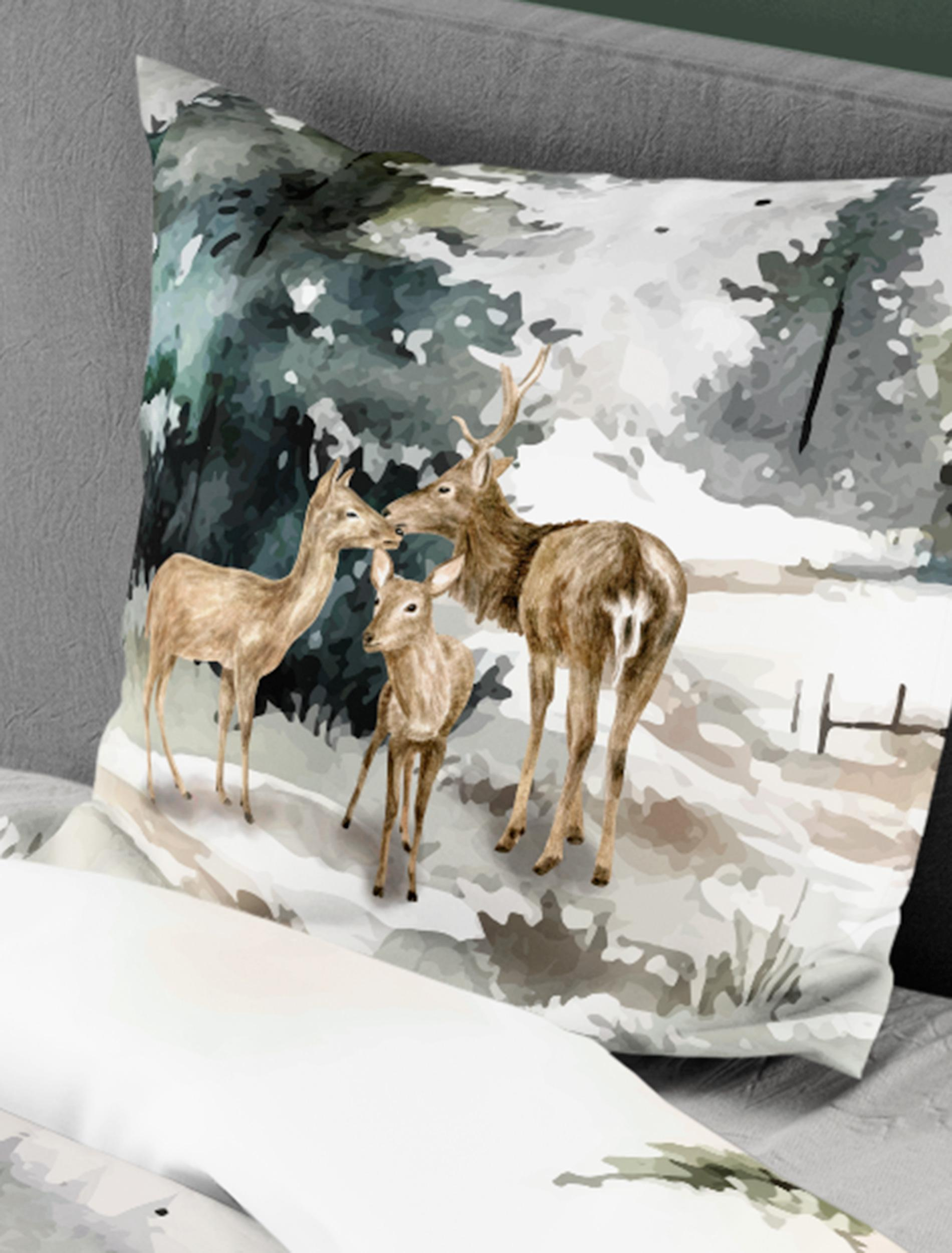 Bettwäsche Mako-Satin NATUR