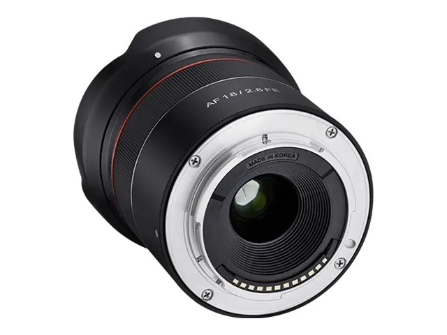 Samyang AF - Vidvinkel objektiv - 18 mm - f/2.8 FE - Sony E-mount - for Sony Cinema Line; a VLOGCAM; a1; a1 II; a6700; a7 IV; a7C; a7C II; a7CR; a7R V; a9 III